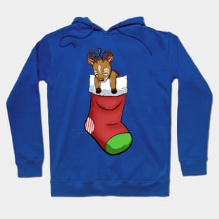 christmas socks reindeer t-shirt Hoodie